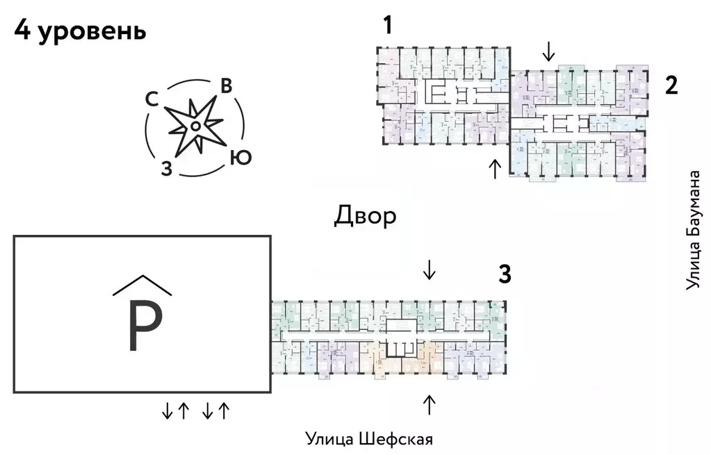 3-к кв. Свердловская область, Екатеринбург ул. Шефская, 22А (69.4 м) - Фото 1