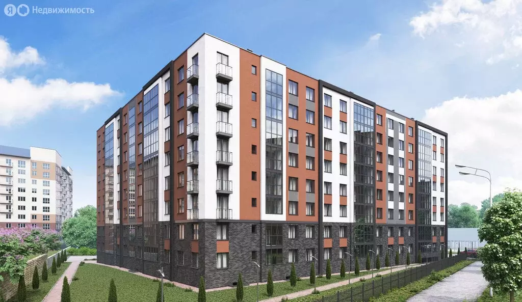 1-комнатная квартира: Калининград, улица Еловая Аллея, 5Ак2 (38.2 м) - Фото 1