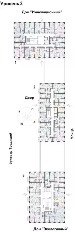 2-к кв. Тюменская область, Тюмень ул. Андрея Кореневского, 3к2 (41.11 ... - Фото 1