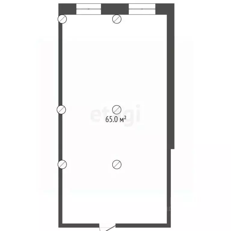 Офис в Тюменская область, Тюмень Олимпийская ул., 6к1 (65 м) - Фото 2