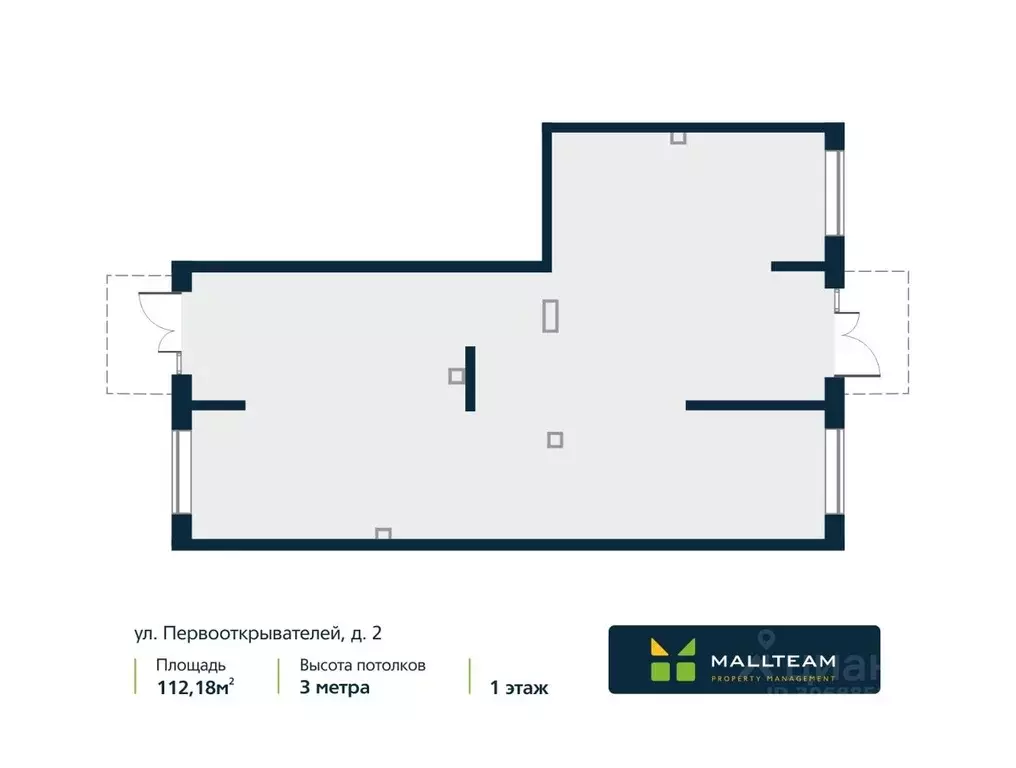 Помещение свободного назначения в Тюменская область, Тюмень ул. ... - Фото 0