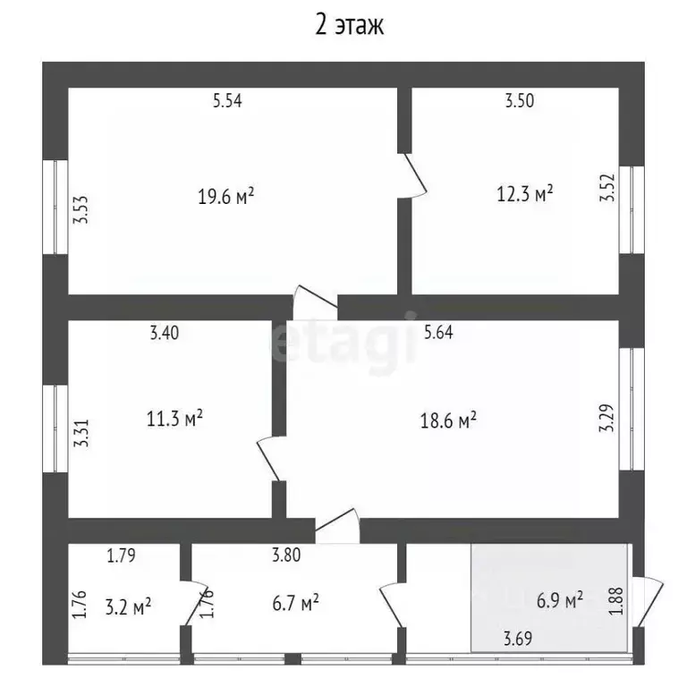 Дом в Севастополь с. Полюшко, ул. Решидова (166 м) - Фото 2