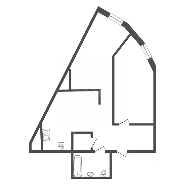 2-к кв. Крым, Ялта ул. Блюхера, 19 (85.0 м) - Фото 2