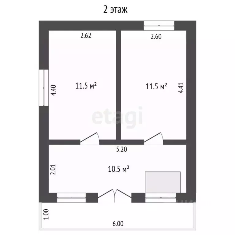 Дом в Крым, Саки Химик-1 СНТ,  (65 м) - Фото 2