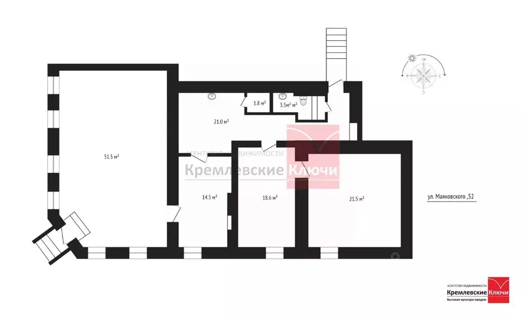 Помещение свободного назначения в Санкт-Петербург ул. Маяковского, 52 ... - Фото 2