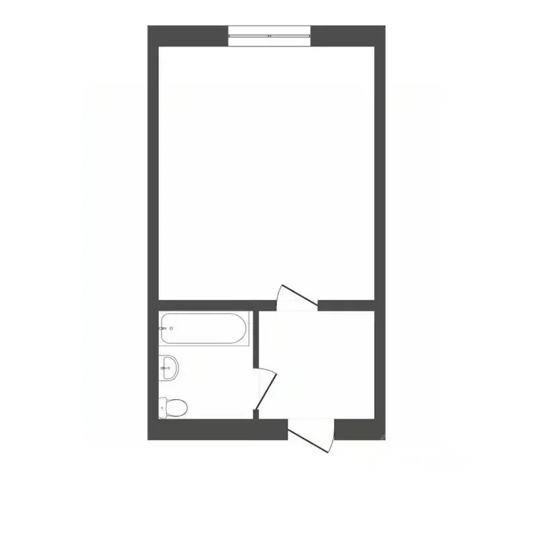 1-к кв. Тюменская область, Тюмень Олимпийская ул., 25 (30.0 м) - Фото 2