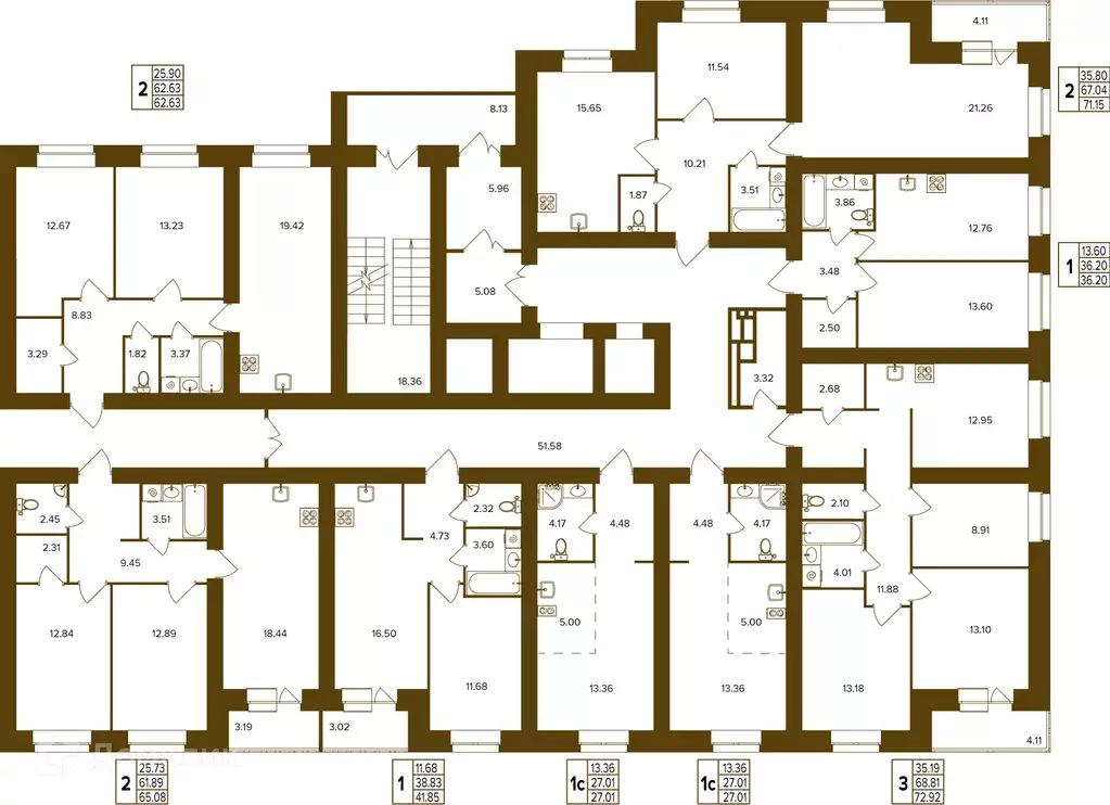 Продаётся 1-к квартира, 36.2 м - Фото 1