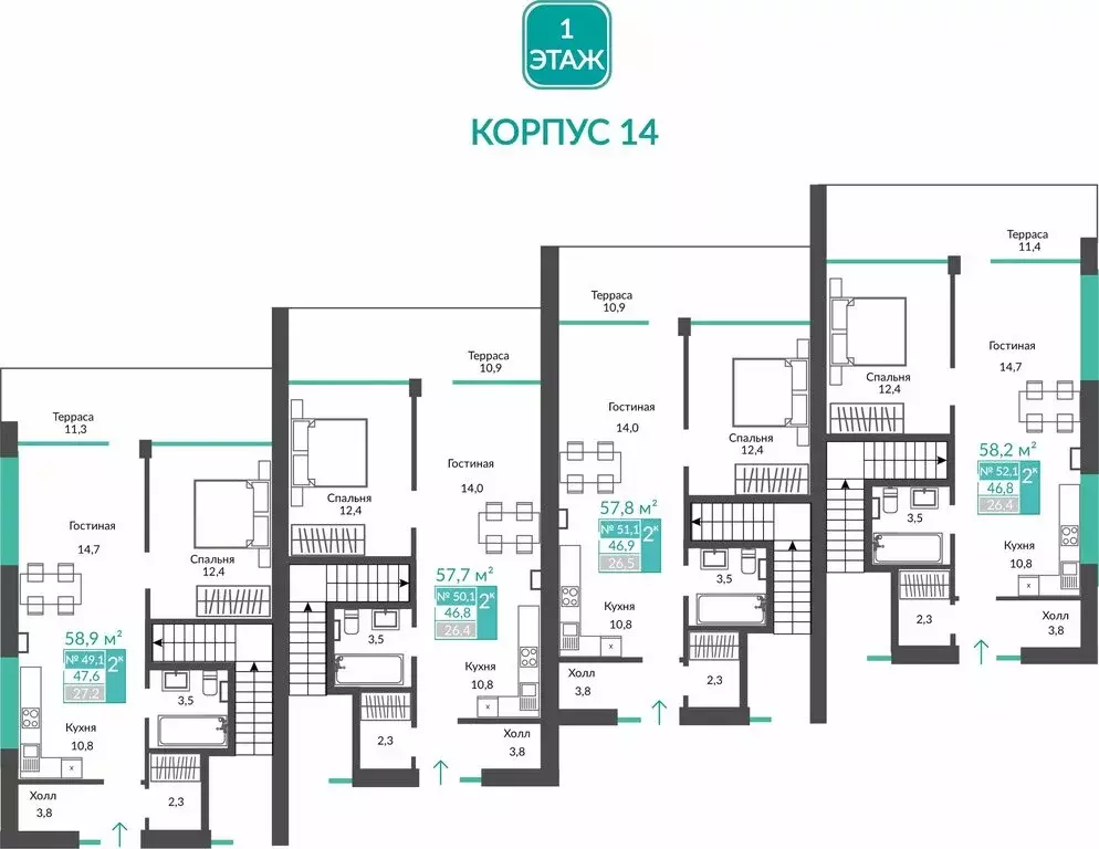 Квартира-студия: Республика Крым, городской округ Алушта, село ... - Фото 1