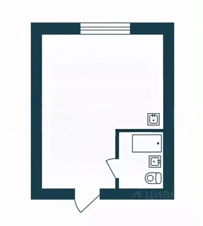 Студия Новосибирская область, Новосибирск Северный мкр, ул. ... - Фото 2