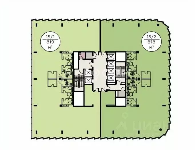 Офис в Москва Дубининская ул., 41С19 (1639 м) - Фото 0