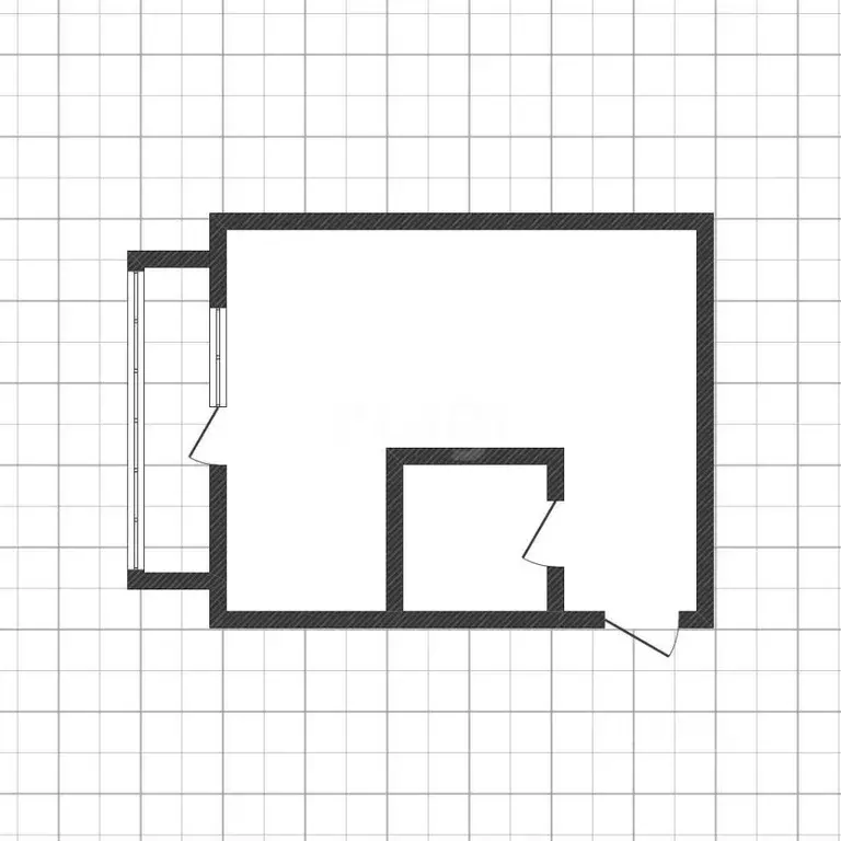Студия Иркутская область, Иркутск ул. Пушкина, 11 (42.2 м) - Фото 2