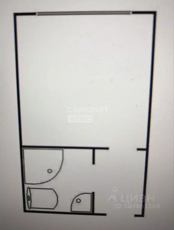 1-к кв. Липецкая область, Липецк ул. Катукова, 14 (34.9 м) - Фото 2