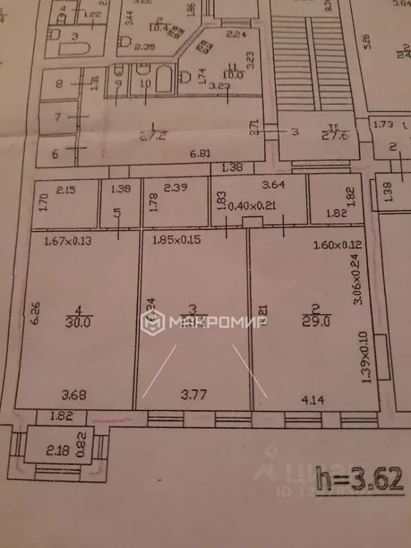 3-к кв. Санкт-Петербург 9-я Васильевского острова линия, 32 (136.0 м) - Фото 1