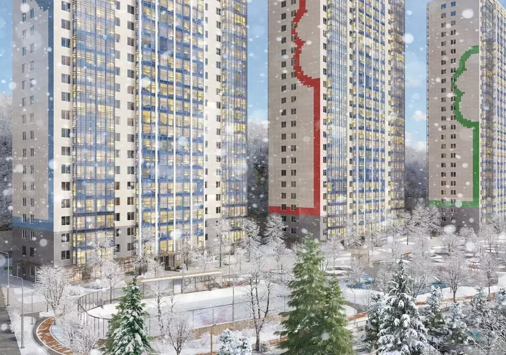 3-к кв. Приморский край, Владивосток ул. Зеленый Бульвар, 27к2 (71.0 ... - Фото 0