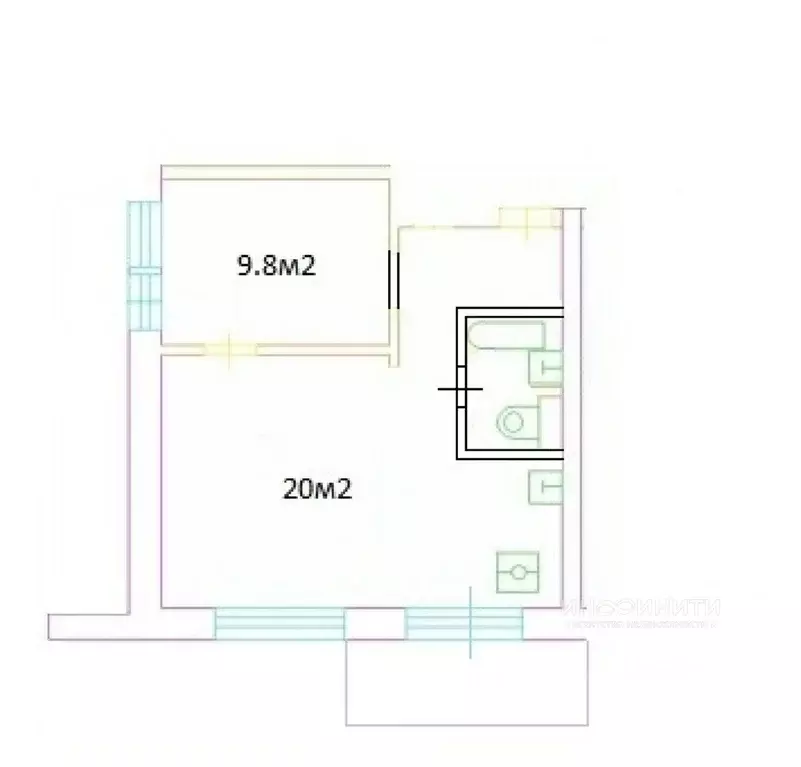 2-к кв. Москва Грайвороновская ул., 14К1 (40.0 м) - Фото 1