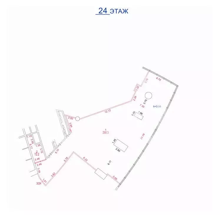 Помещение свободного назначения в Москва наб. Пресненская, 12 (300 м) - Фото 2