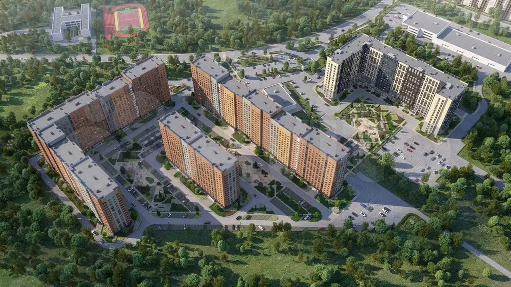 2-к. квартира, 50,5 м, 11/15 эт. - Фото 0