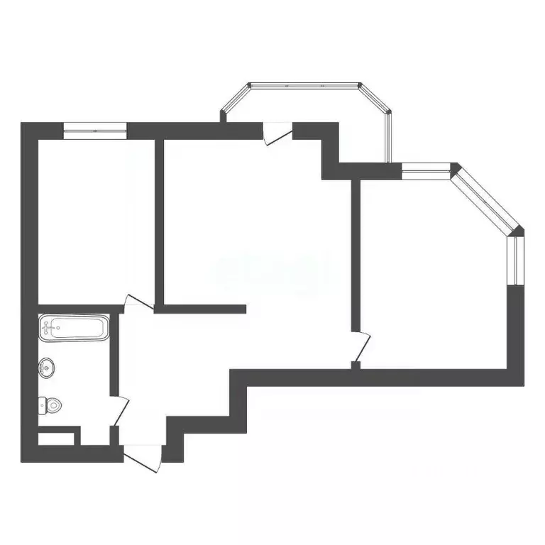 2-к кв. Амурская область, Благовещенск ул. Василенко, 3 (55.7 м) - Фото 2