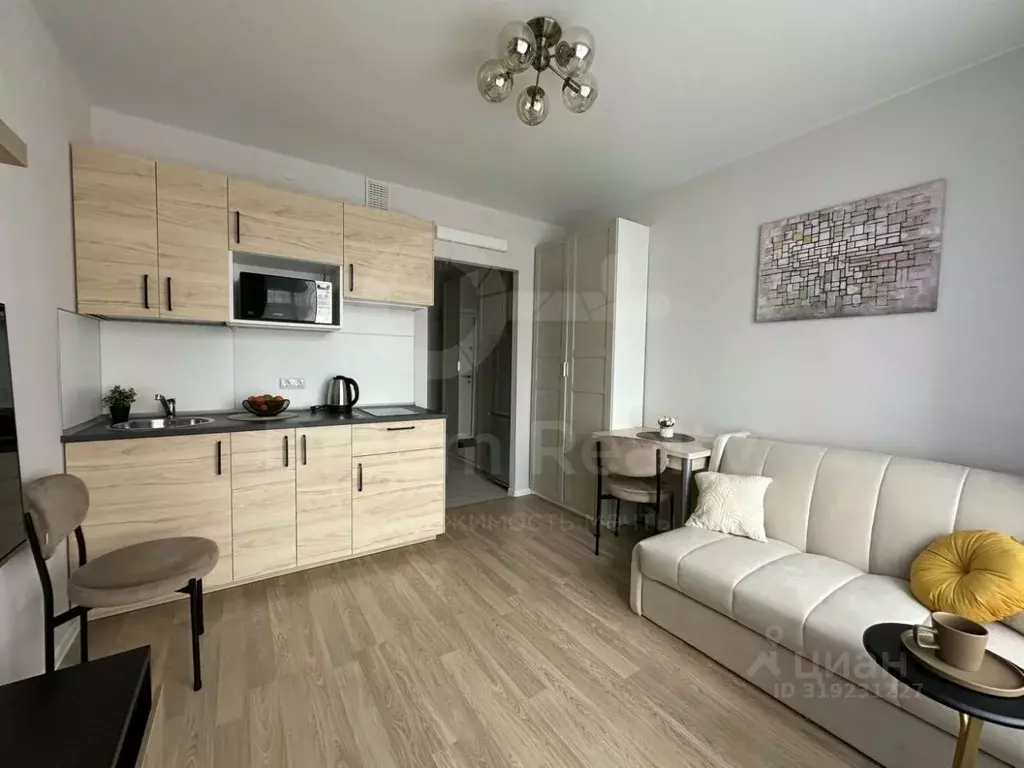 Студия Москва ул. Саларьевская, 14к3 (20.0 м) - Фото 1