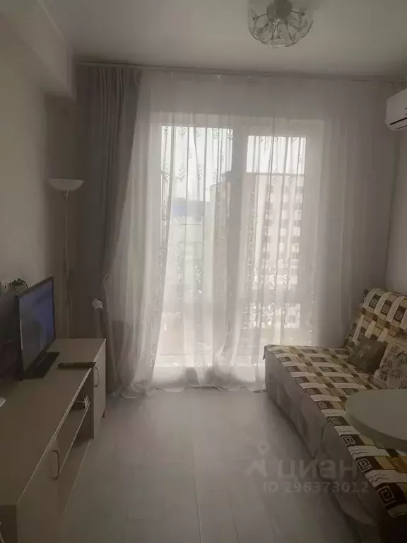 Студия Краснодарский край, Сочи Мамайка мкр, ул. Волжская, 34 (18.0 м) - Фото 1
