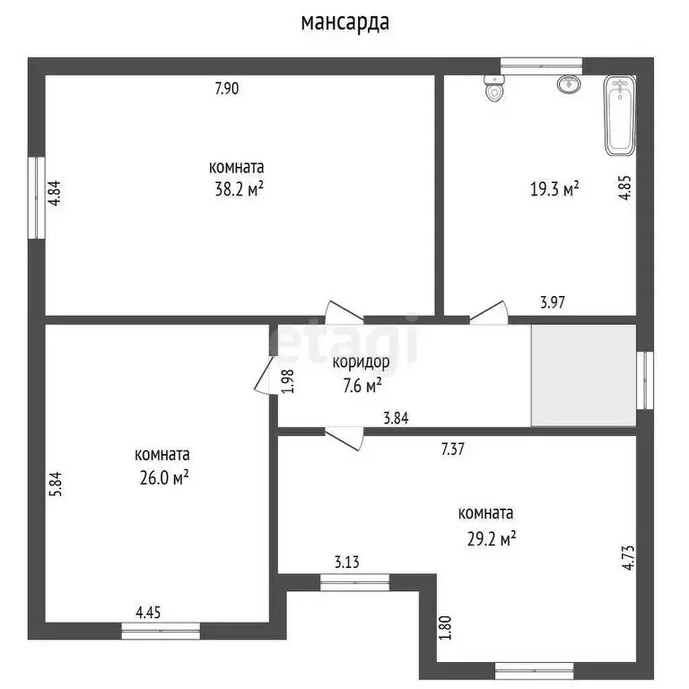 Дом в Тюменский муниципальный округ, рабочий посёлок Винзили (377.1 м) - Фото 2