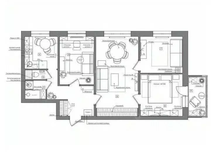 4-к кв. Тульская область, Новомосковск ул. Депо, 19 (59.8 м) - Фото 2