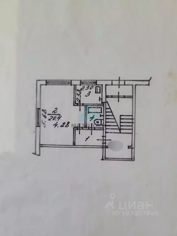 1-к кв. Калужская область, Калуга ул. Валентины Никитиной, 35 (31.5 м) - Фото 2
