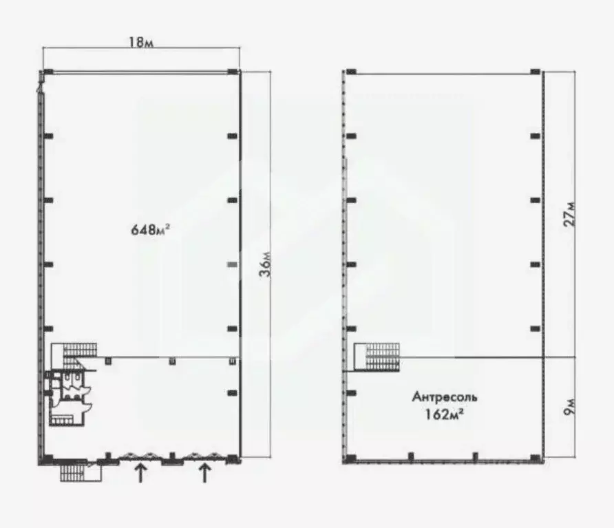 Склад в Московская область, Домодедово Центральный мкр,  (810 м) - Фото 2