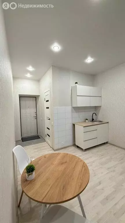 Квартира-студия: Самара, посёлок Красная Глинка, 4-й квартал, 27 (17.3 ... - Фото 1