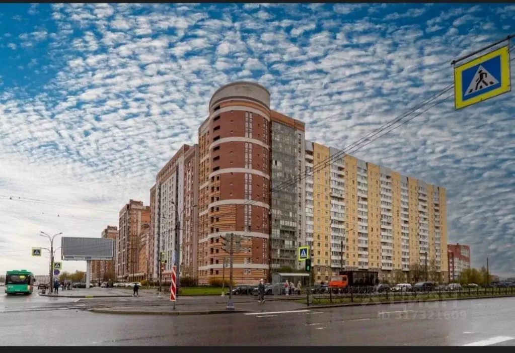 2-к кв. Санкт-Петербург Богатырский просп., 26к1 (69.2 м) - Фото 0