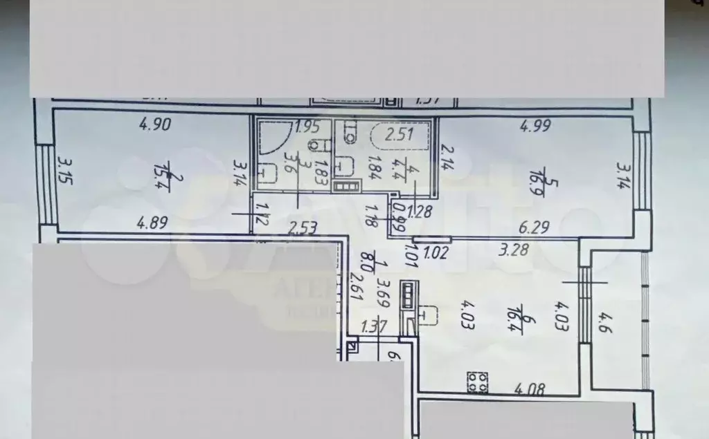 2-к. квартира, 70 м, 5/14 эт. - Фото 0