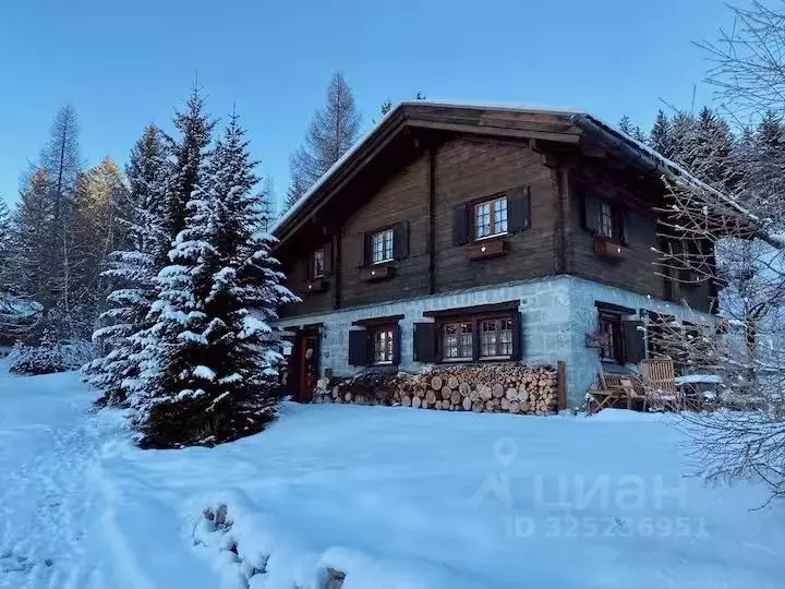 Коттедж в Краснодарский край, Сочи Красная Поляна пгт, ул. ГЭС (180 м) - Фото 1