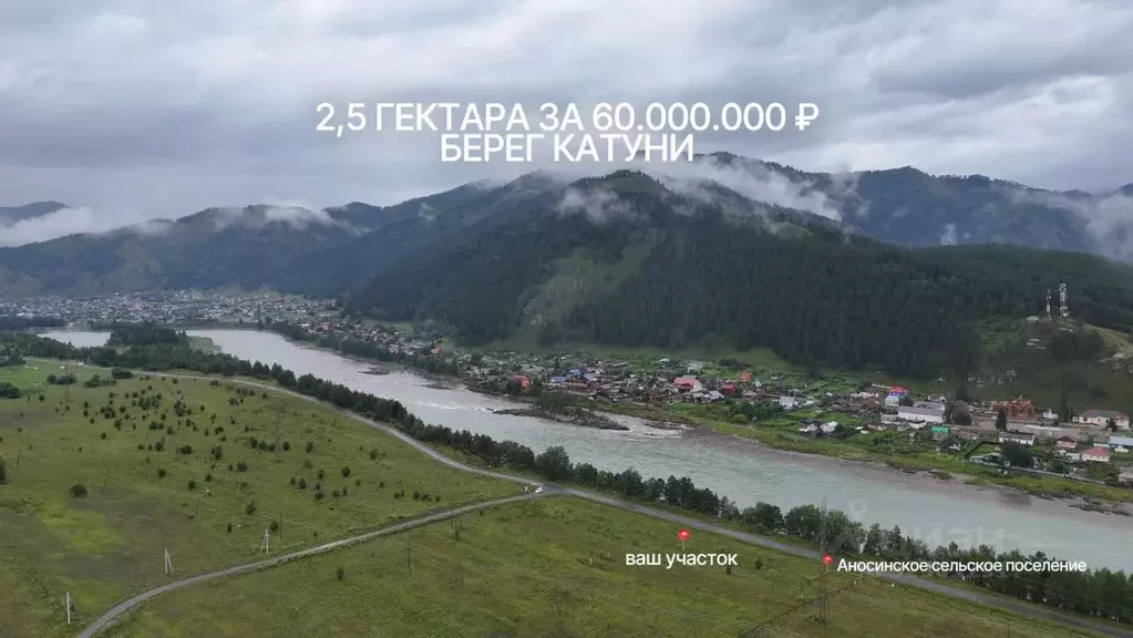 Участок в Алтай, Чемальский район, Аносинское с/пос  (2.5 сот.) - Фото 2