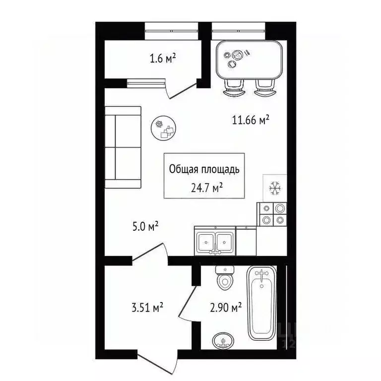 Студия Новосибирская область, Новосибирск ул. В. Высоцкого, 139/10 ... - Фото 2
