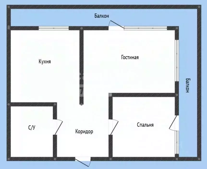 2-к кв. Дагестан, Махачкала ул. Гаджи Алибегова, 90 (75.0 м) - Фото 1