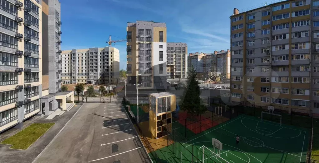 3-к. квартира, 93,9 м, 1/9 эт. - Фото 0