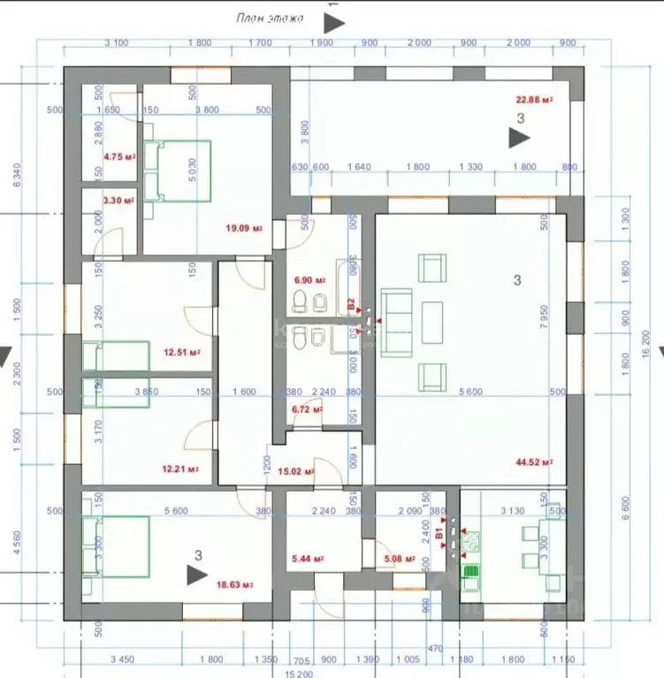 Коттедж в Владимирская область, Суздальский район, Павловское ... - Фото 2