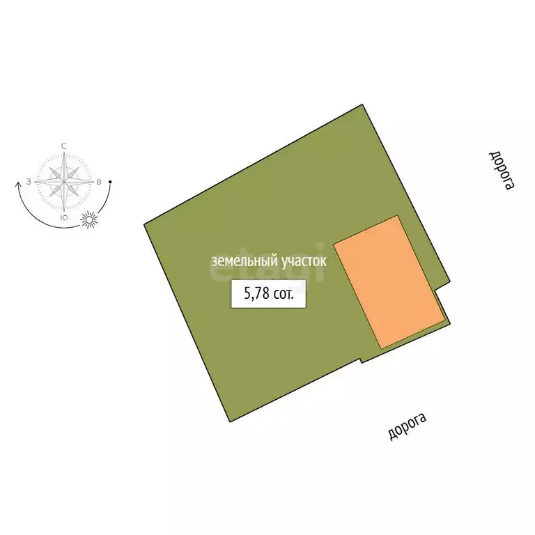 Дом в Троицк, Окружная улица (49.5 м) - Фото 1