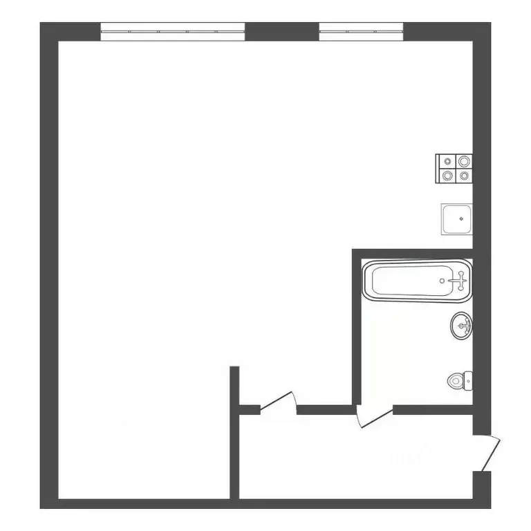 1-к кв. Тульская область, Богородицк ул. Коммунаров, 60 (30.0 м) - Фото 1