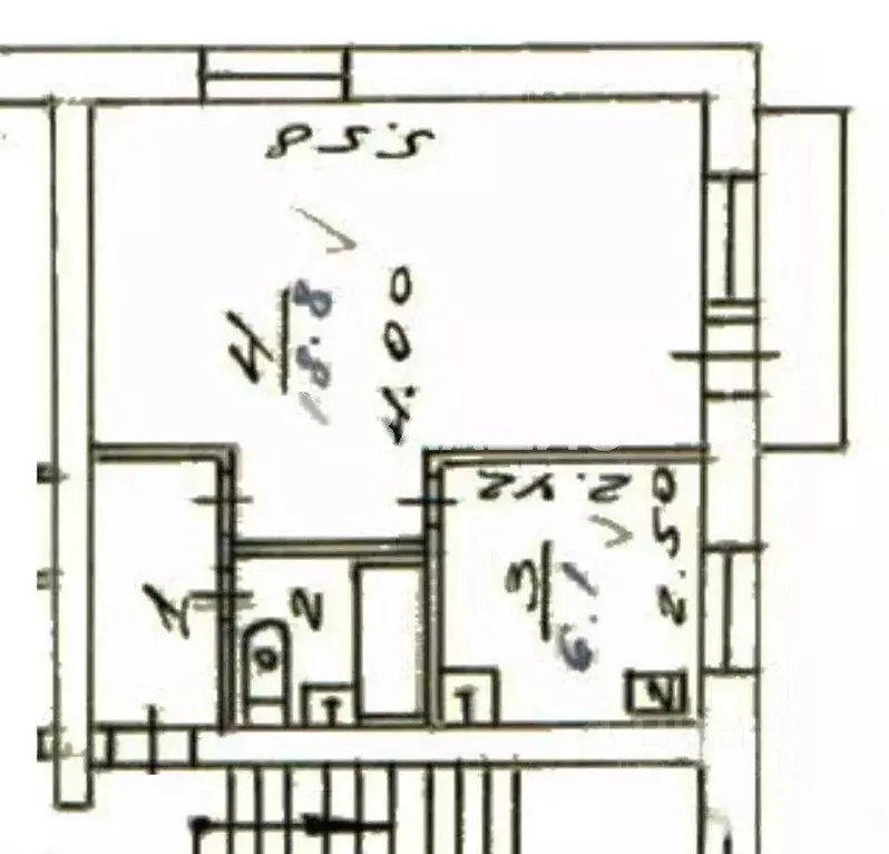 Квартира, 1 комната, 30.6 м - Фото 1