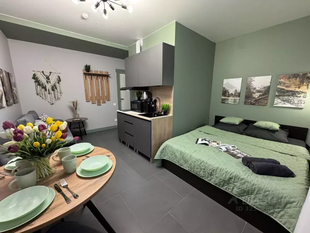 Студия Ростовская область, Ростов-на-Дону ул. 15-я Линия, 8 (22.0 м) - Фото 2