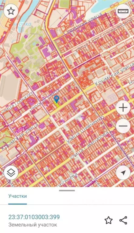 Участок в Краснодарский край, Анапа Крымская ул. (4.31 сот.) - Фото 1