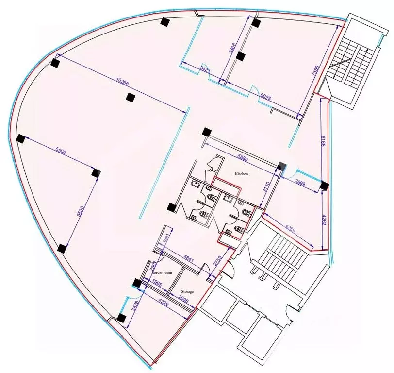 Помещение свободного назначения в Москва Таганская ул., 17-23 (459 м) - Фото 2
