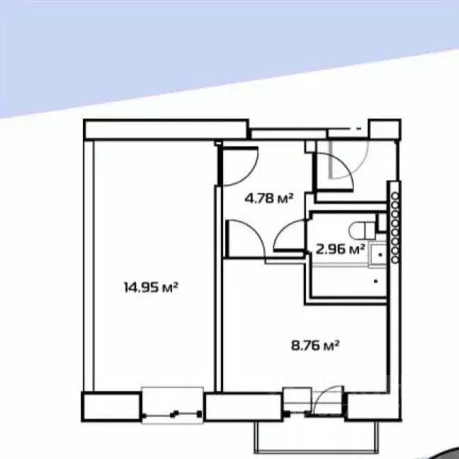 1-к кв. Крым, Судак муниципальный округ, с. Морское ул. Виноградная, 6 ... - Фото 2