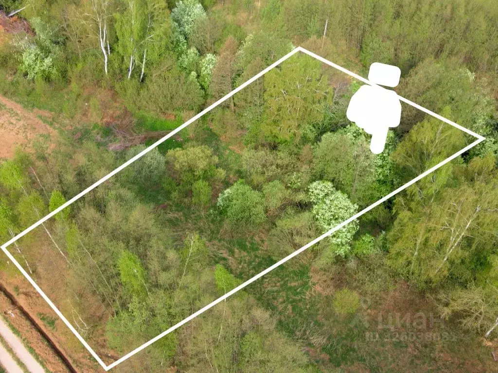 Участок в Тульская область, Заокский район, Малаховское с/пос, ... - Фото 2