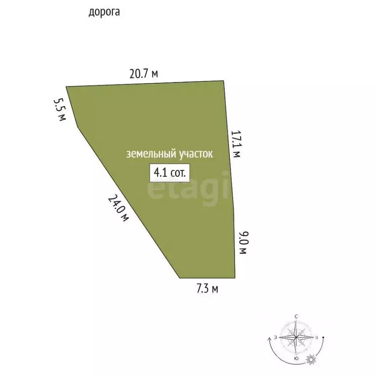 Участок в Ростовская область, Мясниковский район, Краснокрымское ... - Фото 2