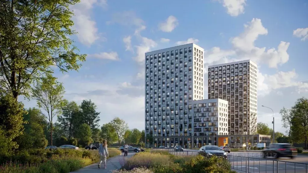 2-к кв. Тюменская область, Тюмень ул. Ветеранов Труда, 36к1 (66.6 м) - Фото 0