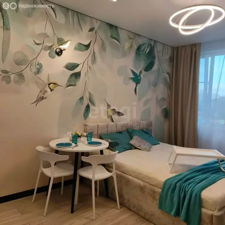 Квартира-студия: Новосибирск, Ленинградская улица, 340 (24 м) - Фото 1