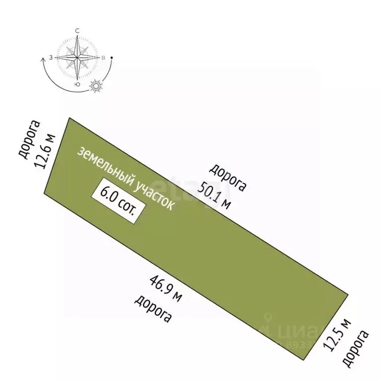 Участок в Башкортостан, Бирск Черешня КС, 75 (5.99 сот.) - Фото 2