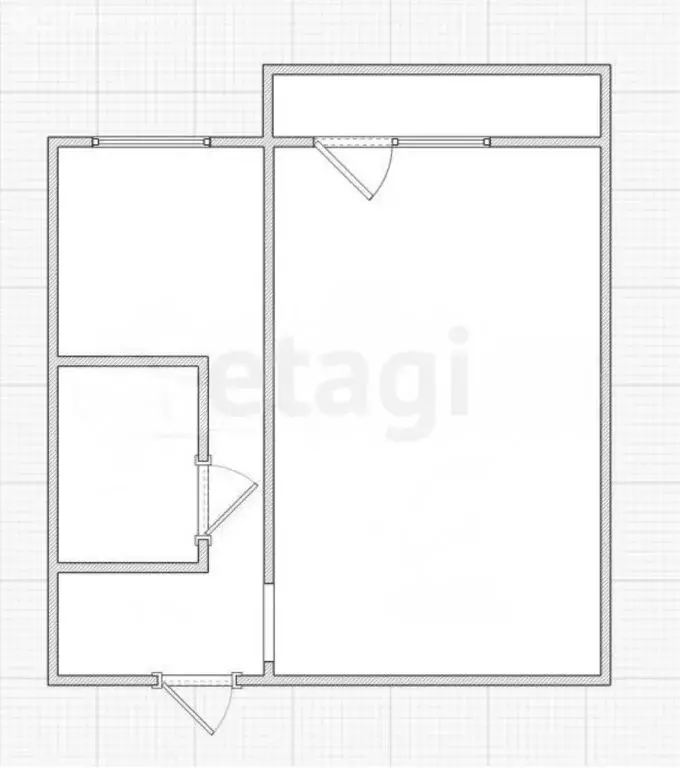1-комнатная квартира: Бийск, Социалистическая улица, 108 (29.8 м) - Фото 1